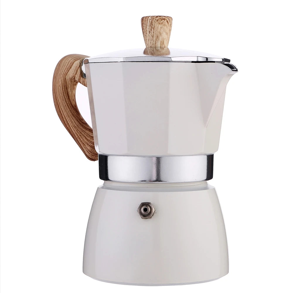 3cup/6cup Mini Coffee Maker Espresso Percolator Pot Italian Stovetop