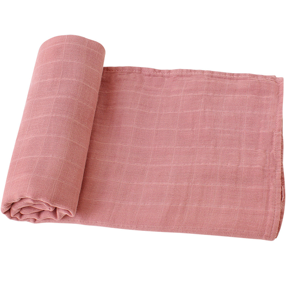 Newborn Wrap Certificate Organic Cotton Baby Muslin Swaddle Blanket