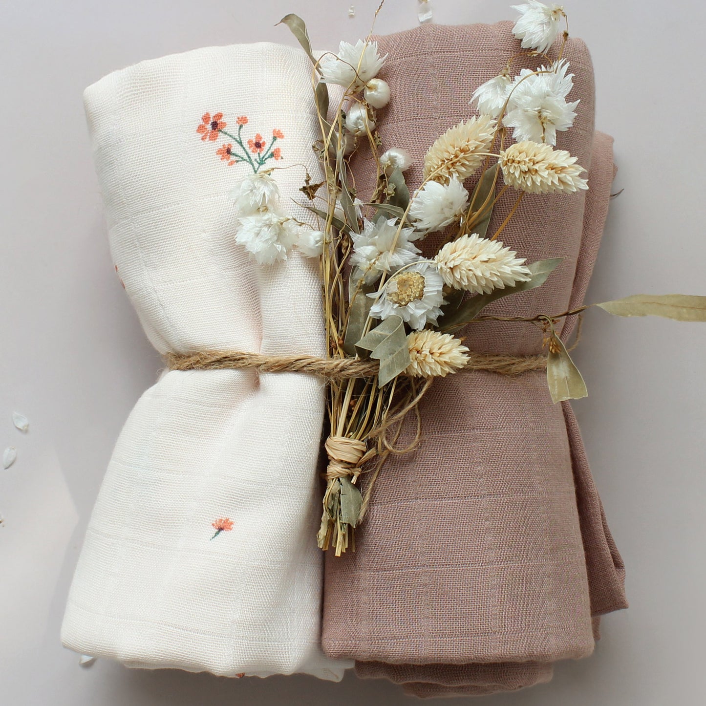 Newborn Wrap Certificate Organic Cotton Baby Muslin Swaddle Blanket