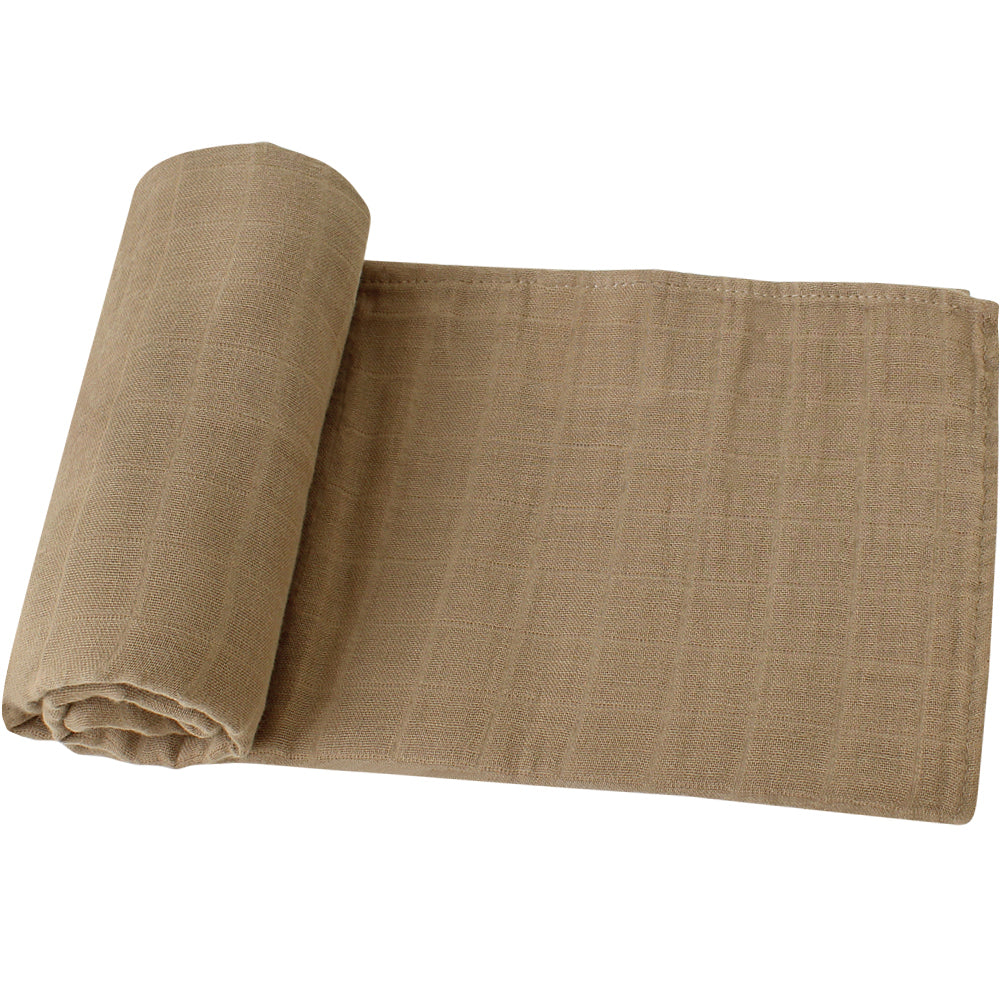 Newborn Wrap Certificate Organic Cotton Baby Muslin Swaddle Blanket