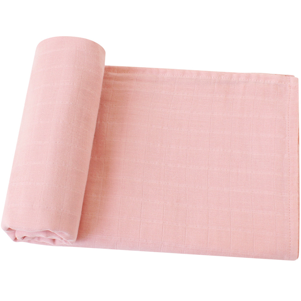 Newborn Wrap Certificate Organic Cotton Baby Muslin Swaddle Blanket