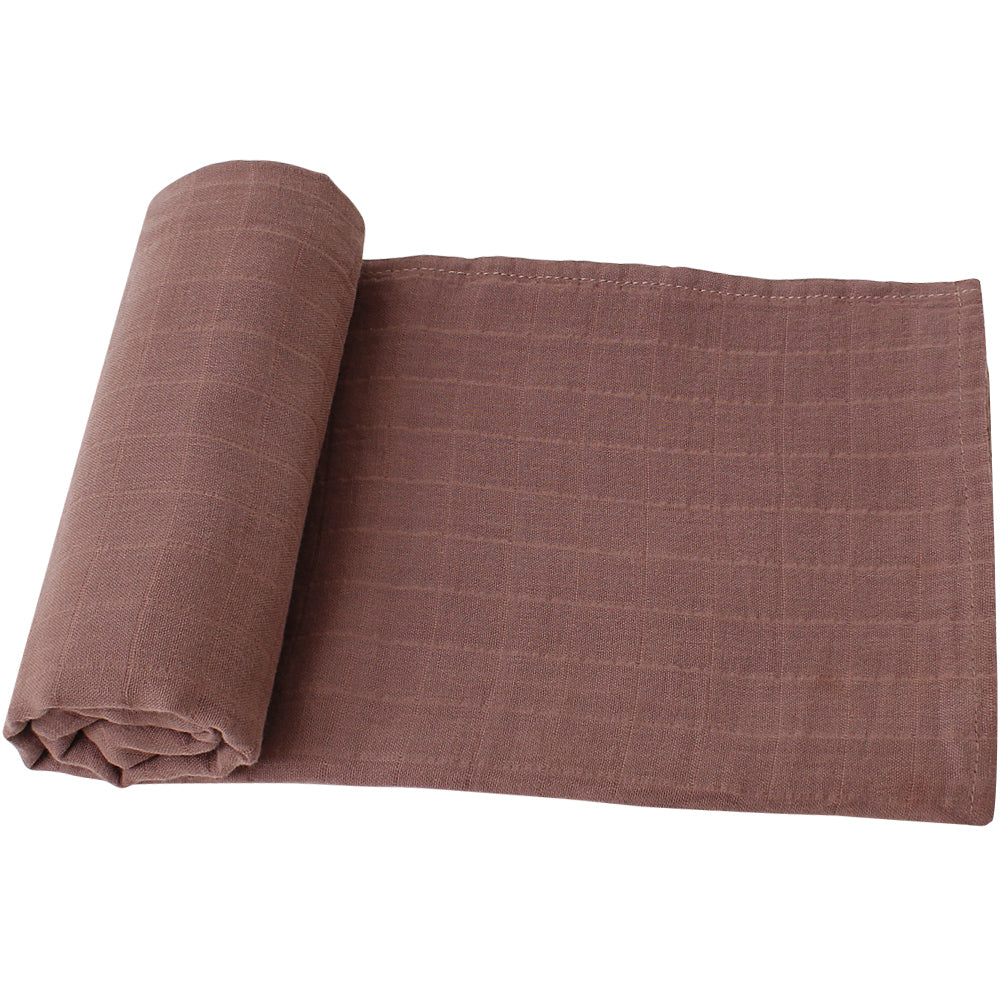 Newborn Wrap Certificate Organic Cotton Baby Muslin Swaddle Blanket