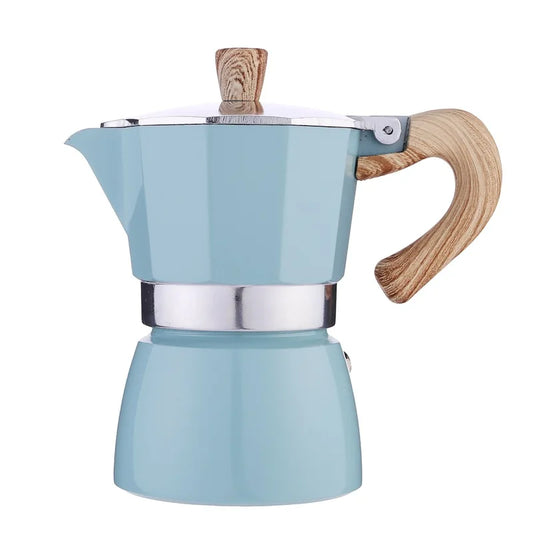 3cup/6cup Mini Coffee Maker  Espresso Percolator Pot Italian Stovetop
